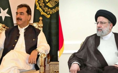 Gilani heaps praise on Iranian president Raisi