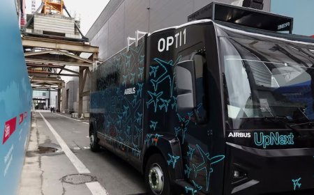 WATCH: Airbus fits electric truck with airliner cockpit