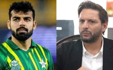 PAK vs ENG: Shahid Afridi reaches out to Shadab Khan after worst bowling figures in T20Is