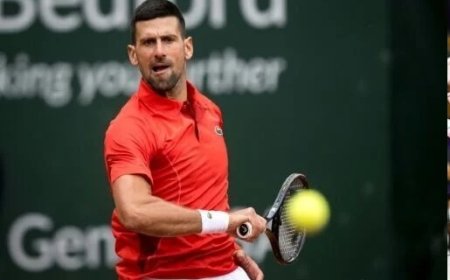 Djokovic eyes season turnaround as rain brings havoc to French Open