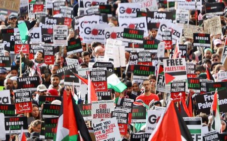 UK police arrest 40 after pro-Palestinian rally