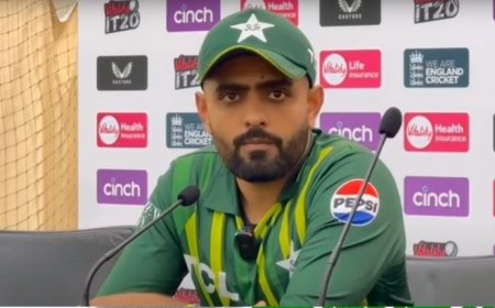 Babar regrets over loss in T20I series against England