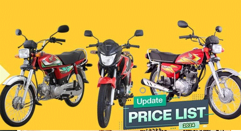 June 2024 Price Update for Honda CD 70, CG 125, Pridor and CB 150F