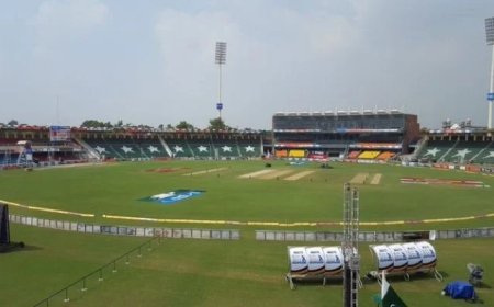 Champions Trophy 2025: Lahore's Gaddafi Stadium undergoing major upgradation