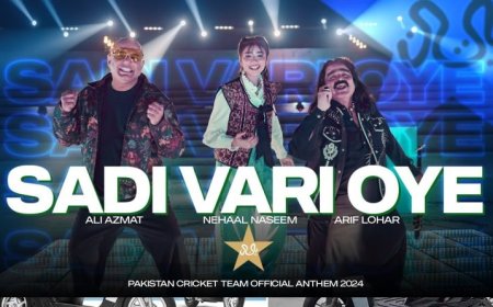 ‘Sadi Vari Oye’: PCB’s T20 World Cup Anthem sets the tone ahead of main event