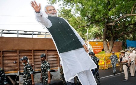 Indian PM Modi set to take oath for 3rd time on June 8 as allies pledge support