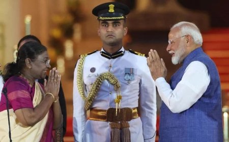India's Modi sworn in as prime minister for historic third term