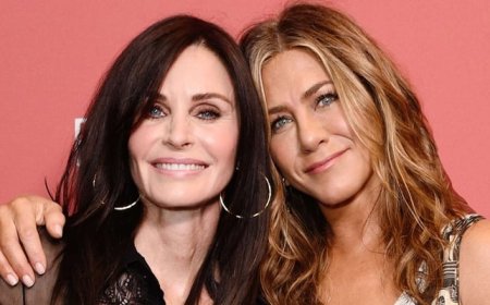 Jennifer Aniston celebrates 'ferociously talented' Courteney Cox birthday