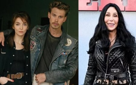 Jodie Comer, co-stars joined by Cher at 'The Bikeriders' premiere