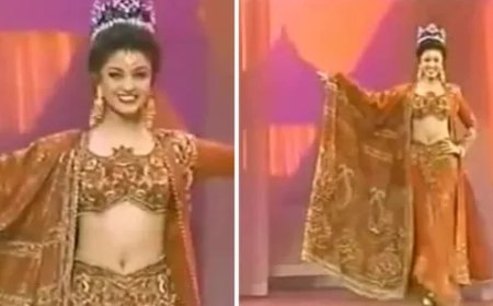 When Aishwarya Rai walked as reigning Miss World once last time before crowning next winner. Watch
