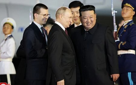 Putin and Kim embrace in North Korea, vow new multi-polar world