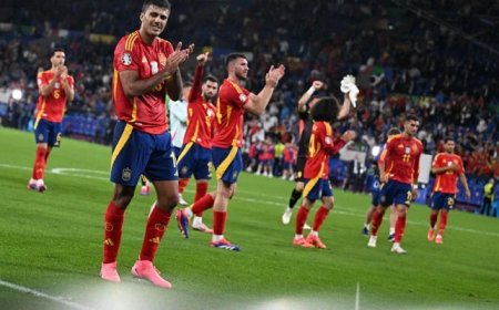 Euro 2024: Calafiori's own goal helps Spain beat Italy to reach last 16