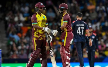 T20 World Cup 2024: West Indies crush US by 9 wickets in Super 8 clash