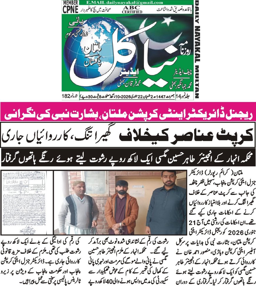 Thursday Breaking News(22-01-2026)