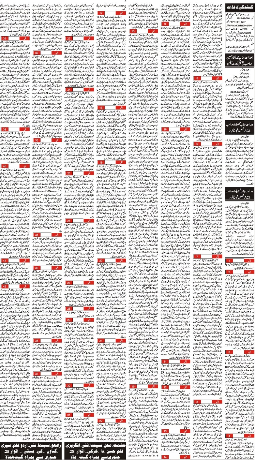 25-01-2026 Sunday News