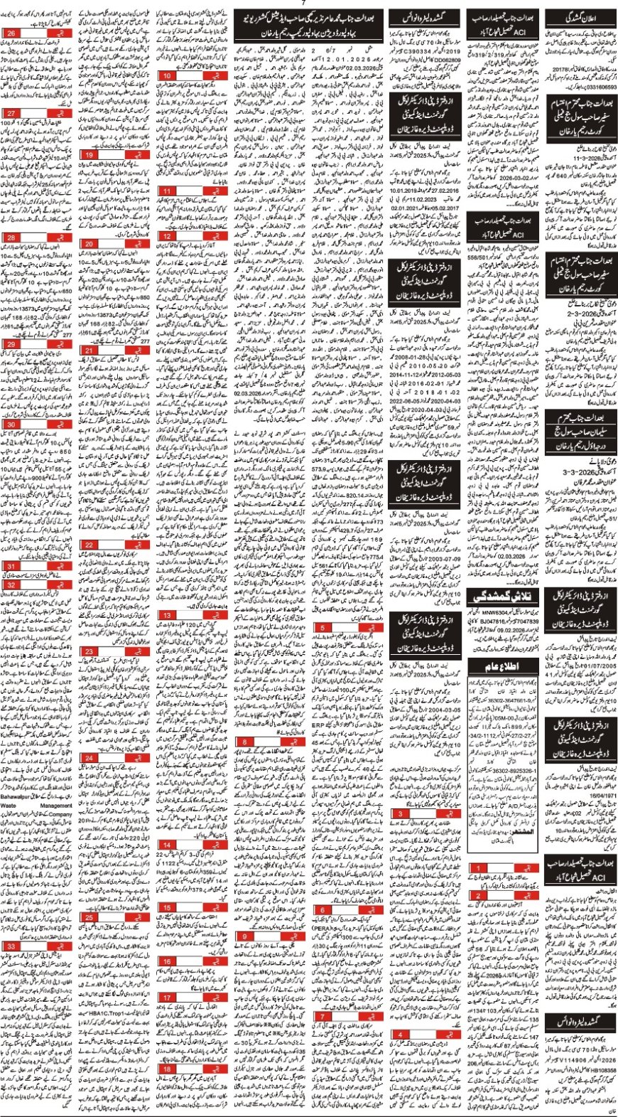 Sunday News 01-03-2026